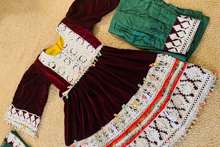 Traditional Afghan Dress Making
